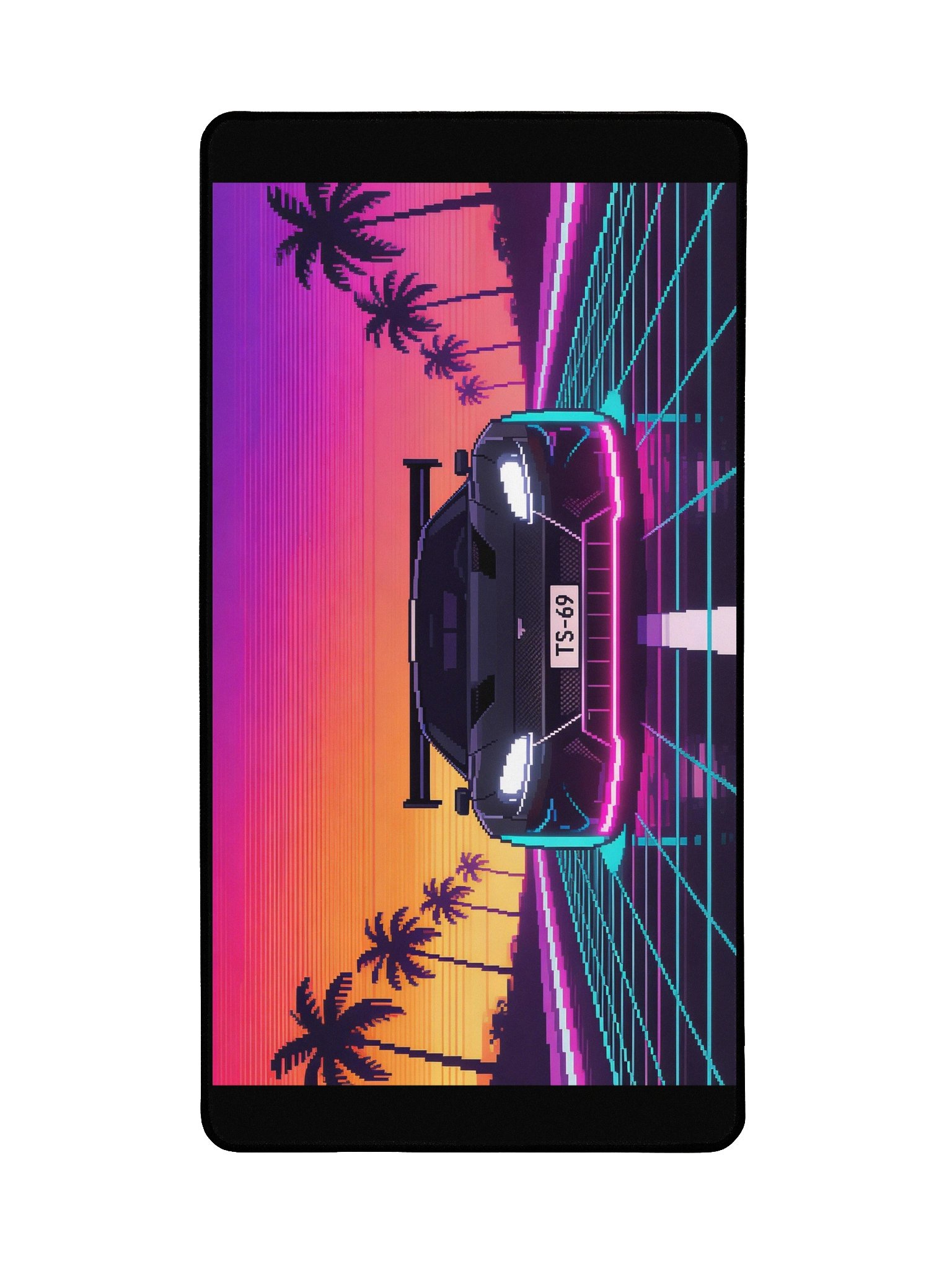 TS-69 Sunset Retro Pixel Art | Desk Mat product image (2)