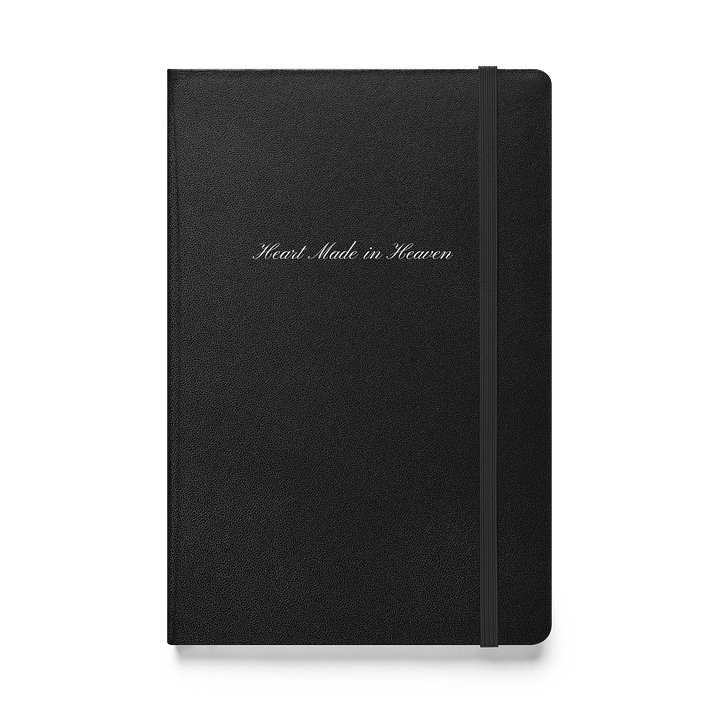 Heart Made in Heaven Hardcover Notebook product image (1)