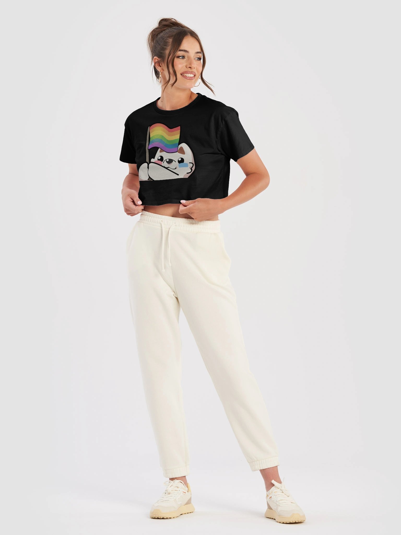 Rainbow Pride Flag Crop Top product image (31)