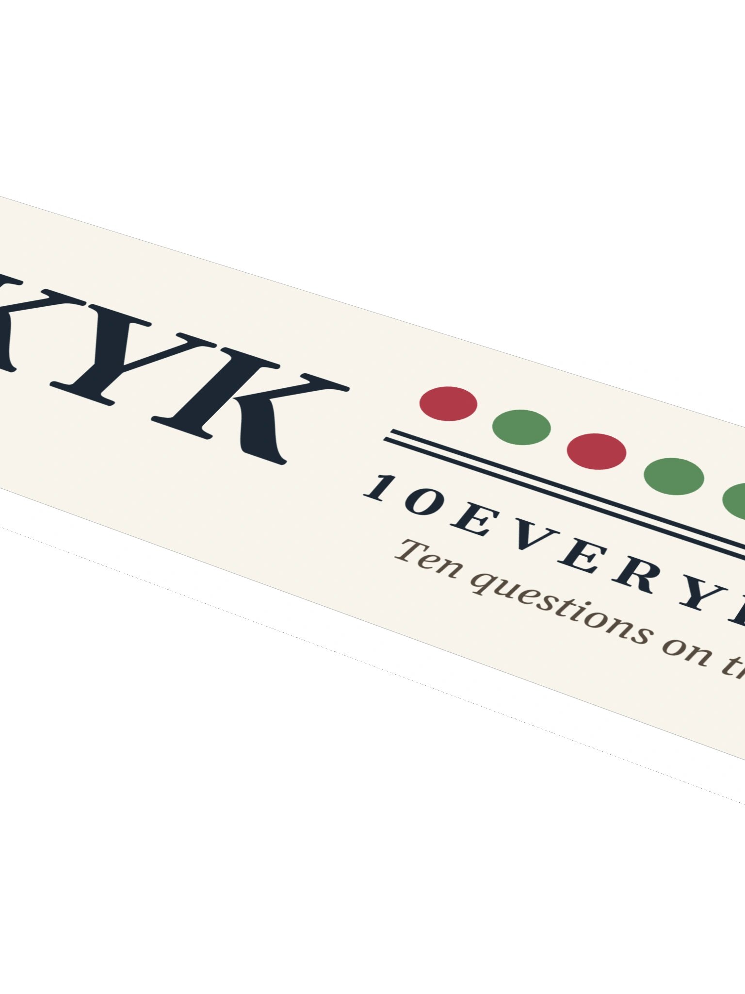 IYKYK Bumper Sticker product image (4)
