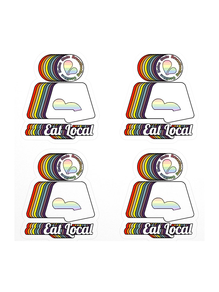 Special Pride Stickers x4 product image (1)