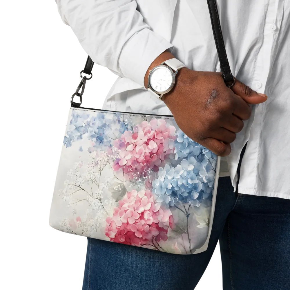 Dreamy Hydrangea All-Over Print Crossbody Bag product image (11)