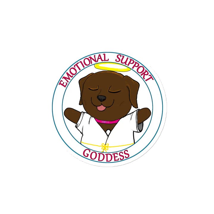 Emotional Support Goddess Magnet product image (2)