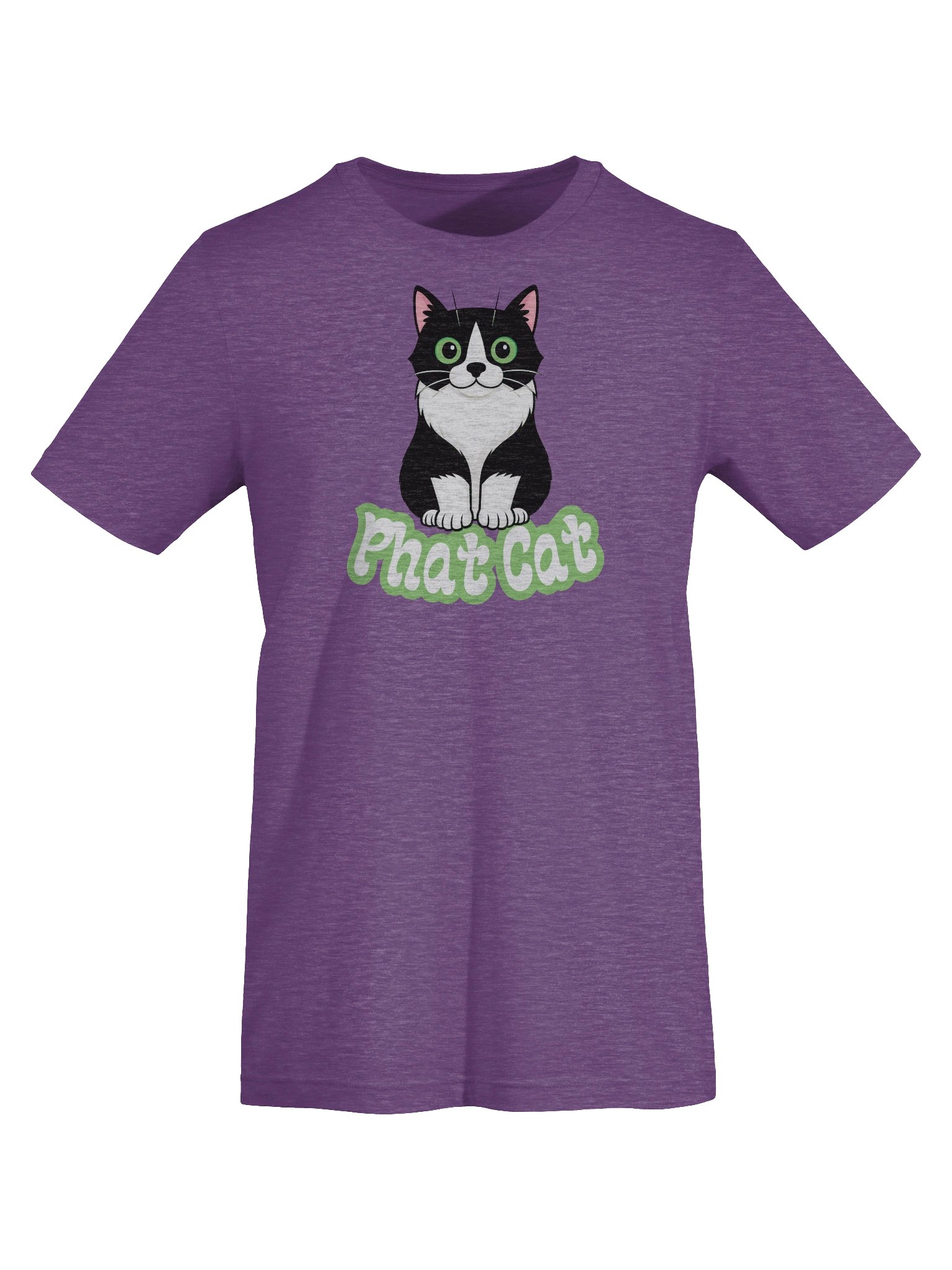 Phat Cat Supersoft Unisex Tee (Green) product image (7)