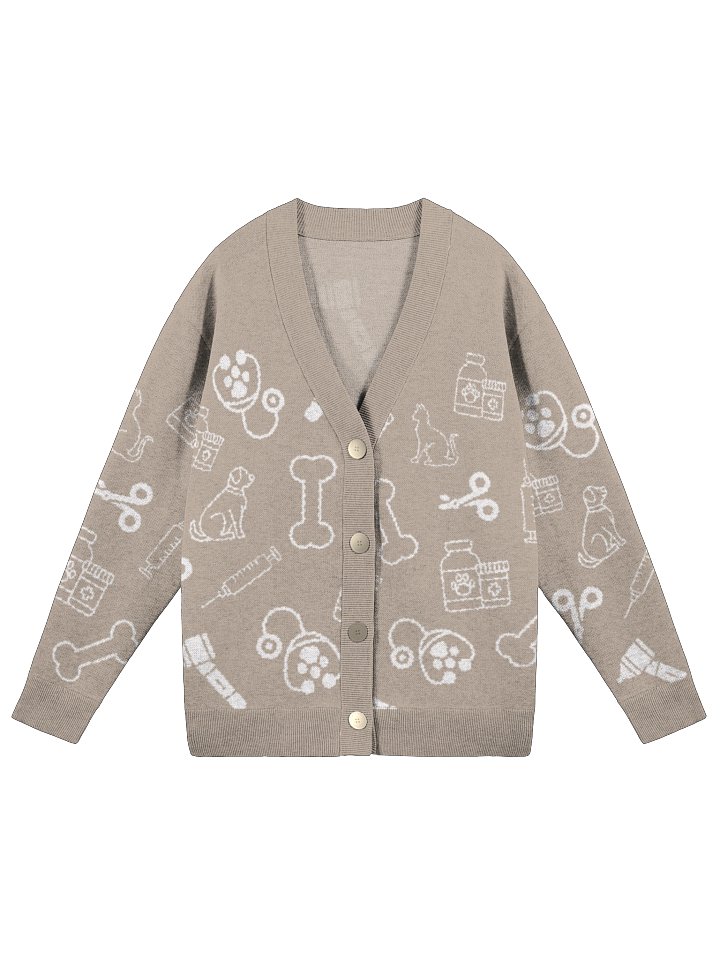 Vet Med Knit Cardigan - Coco product image (1)