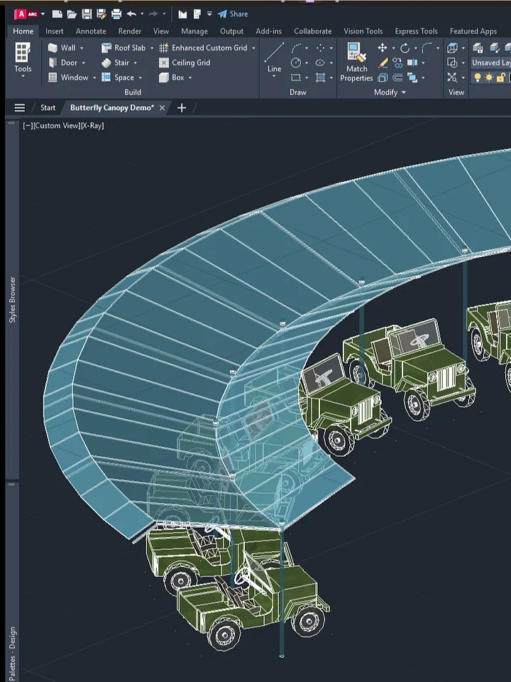 Butterfly Canopy ACA Exercise File product image (1)