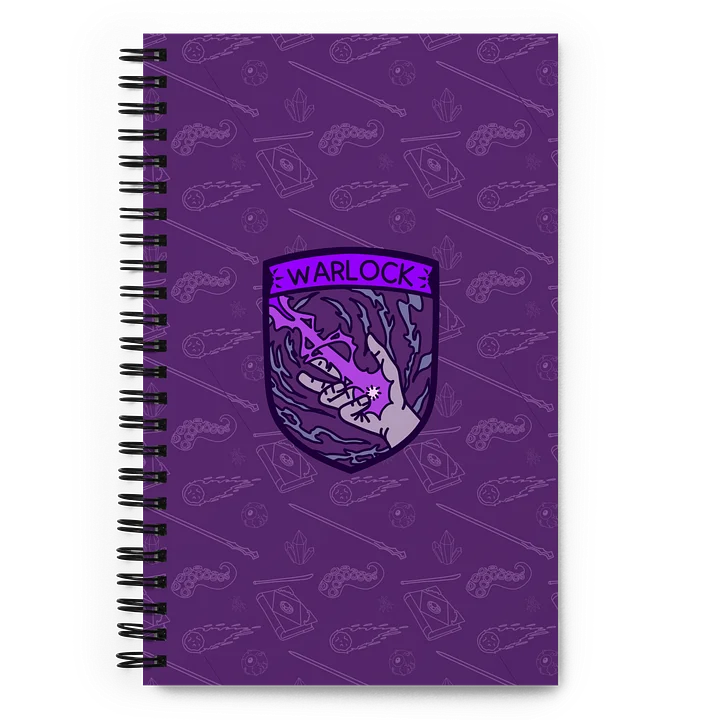 Warlock Sprial Bound Notebook product image (1)