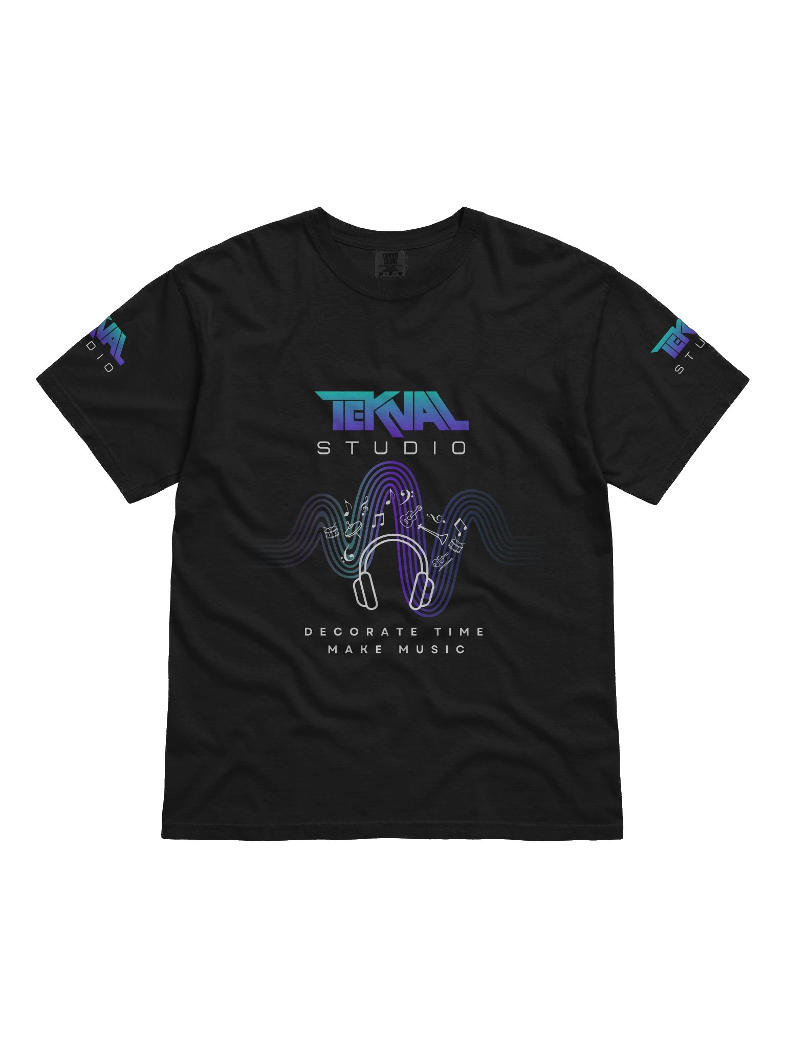Decorate Time Make Music T shirt product image (1)