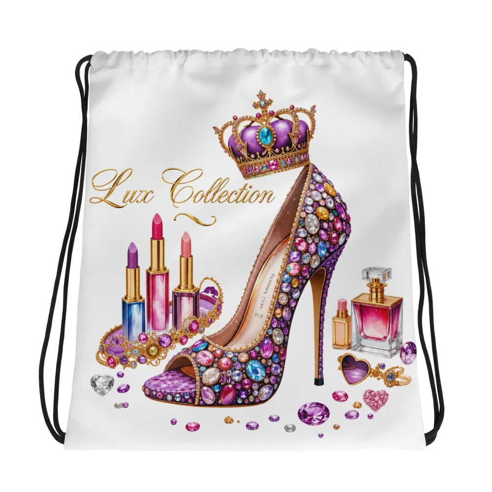 Luis Collection Glam Drawstring Bag product image (1)
