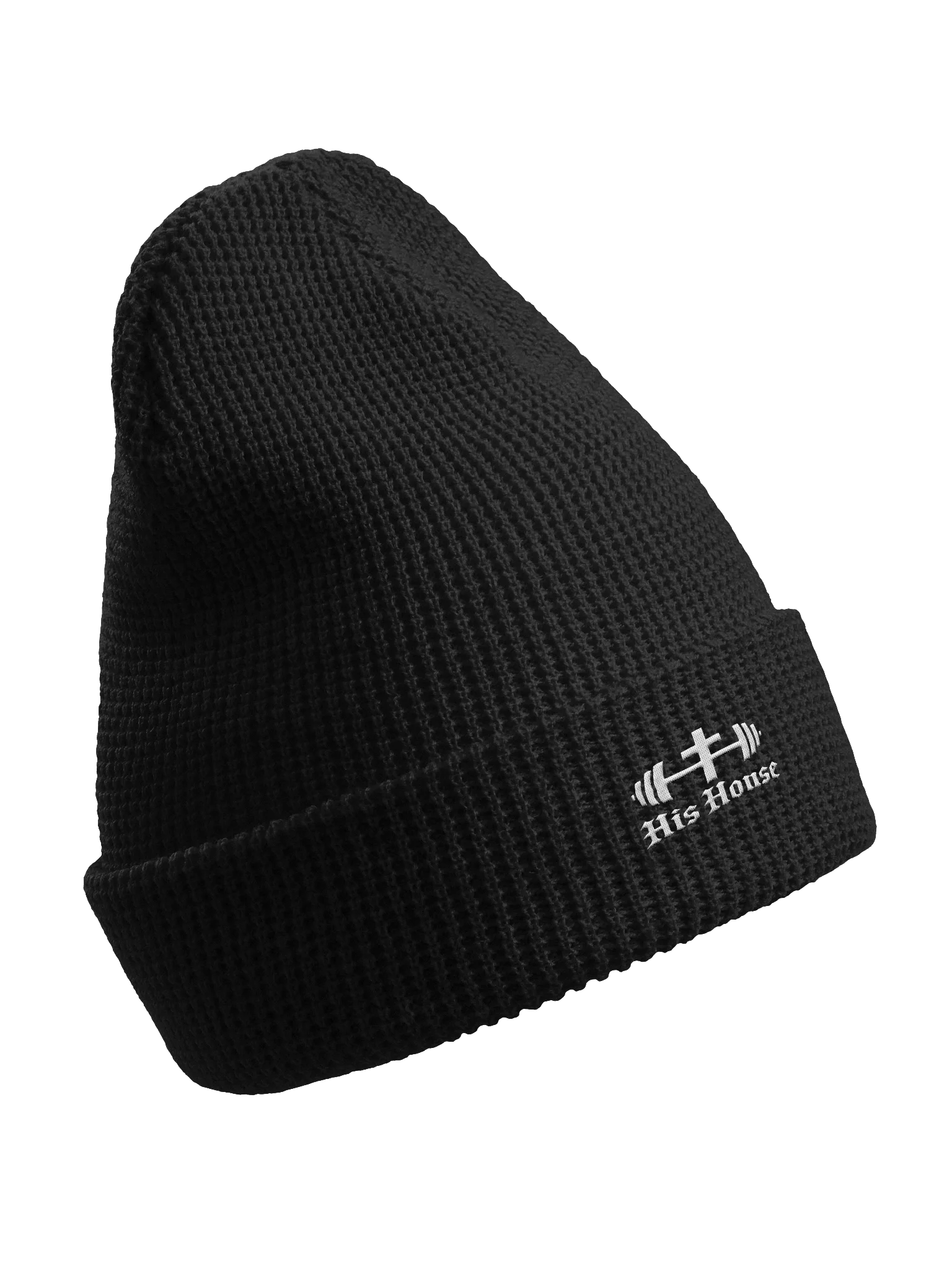 His House Ribbed Knit Beanie by His House