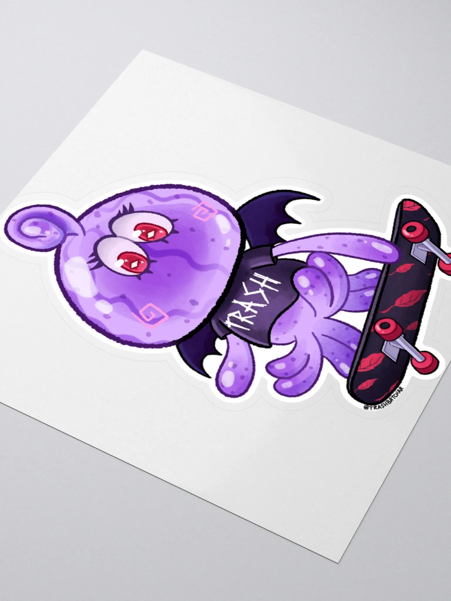 Trash Bat Char - SK8 JELLY BOI [sticker] product image (3)