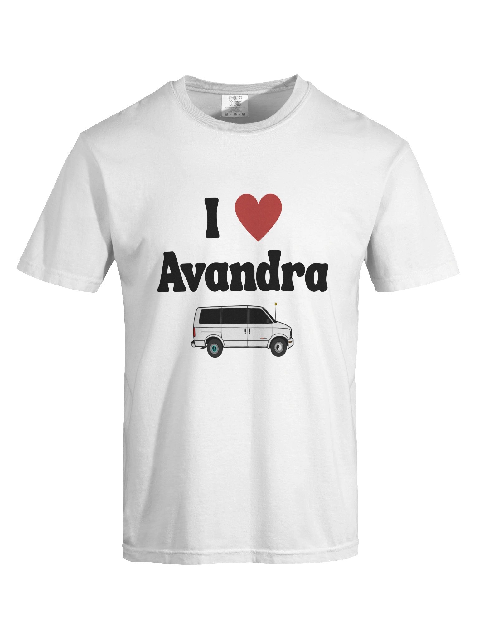 I <3 Avandra tee (white) product image (7)