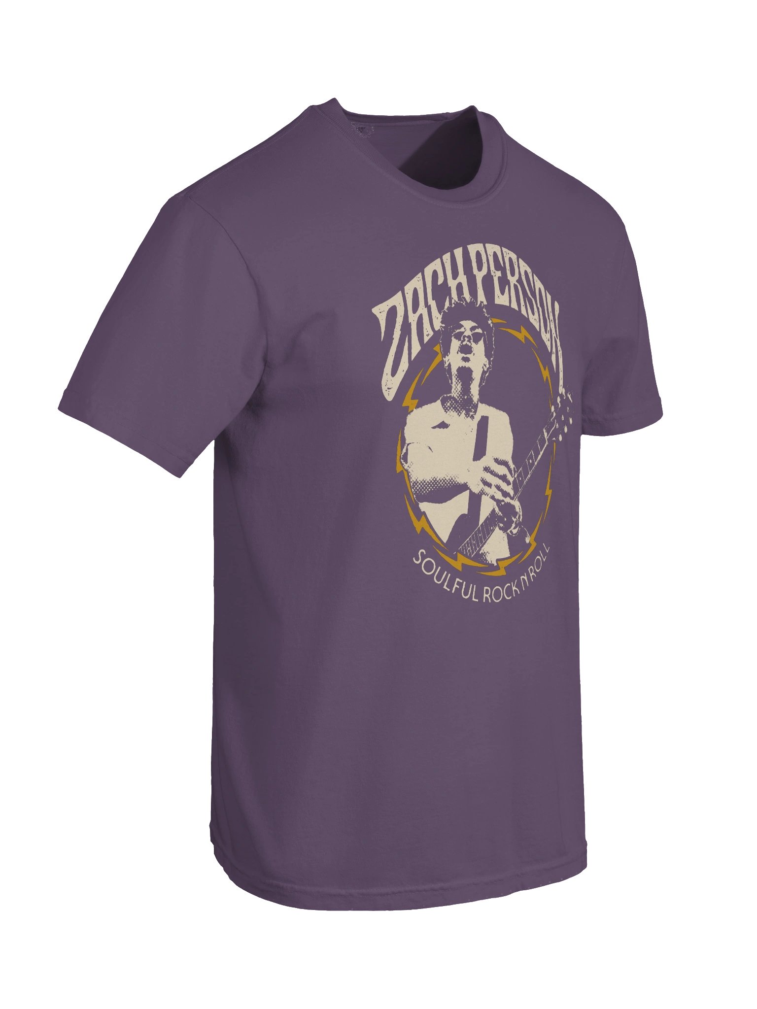 Soulful Rock N Roll Tee (Purple) product image (10)
