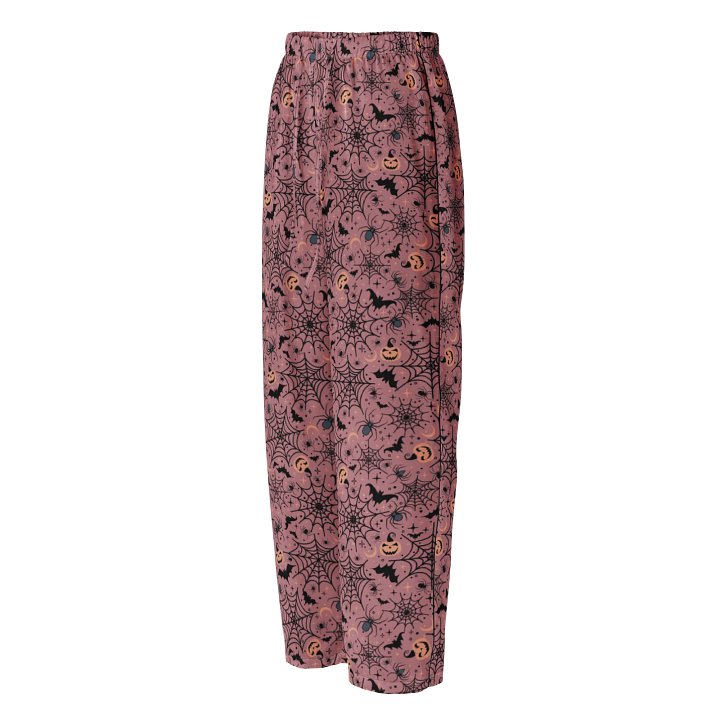 Retro Halloween Pajama Pants in Dusty Pink product image (1)