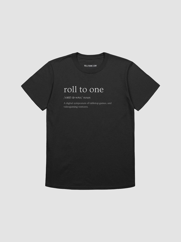 Roll to One Definition Tee product image (1)