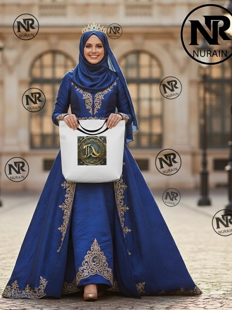 Royal Monogram Statement Tote product image (3)