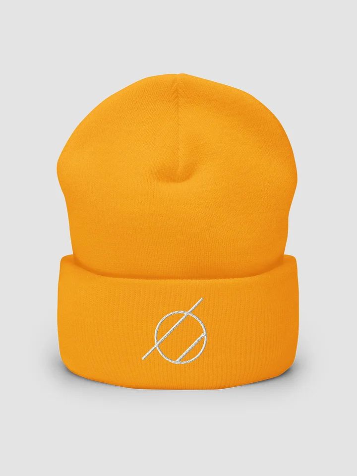Second World Symbol Cuffed Beanie product image (2)