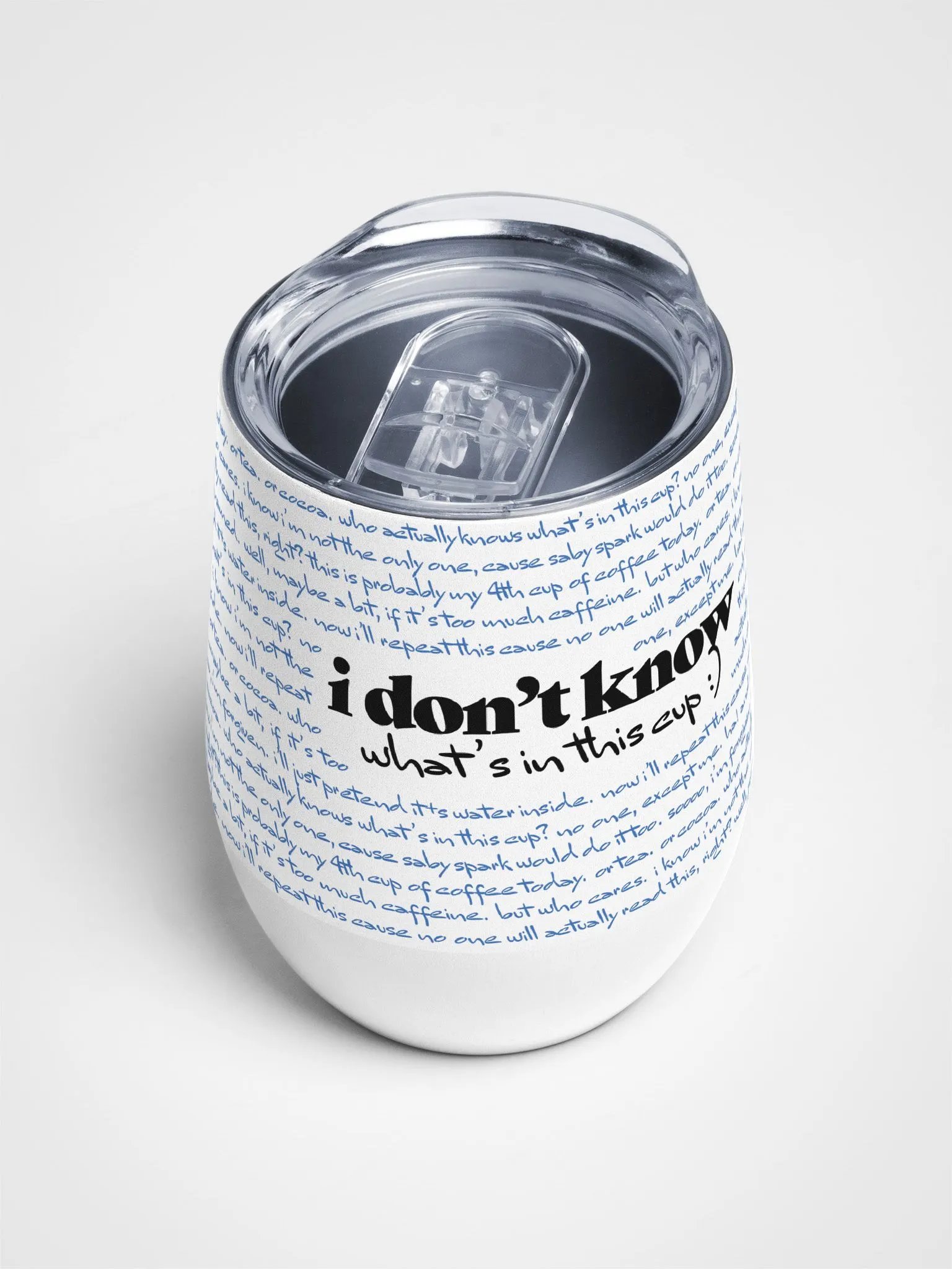 "i don't know what's in this cup" cup product image (4)