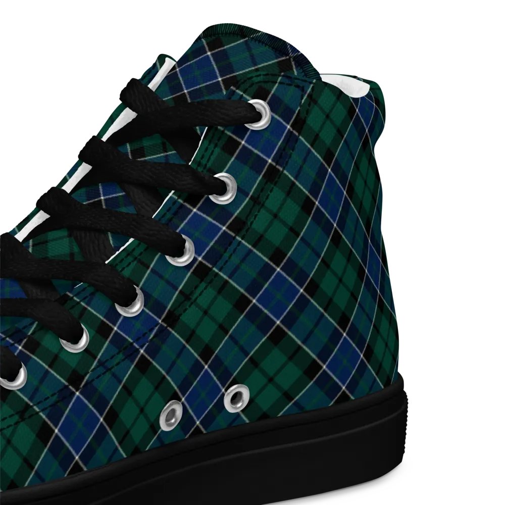 Graham Tartan Men's High Top Shoes product image (12)