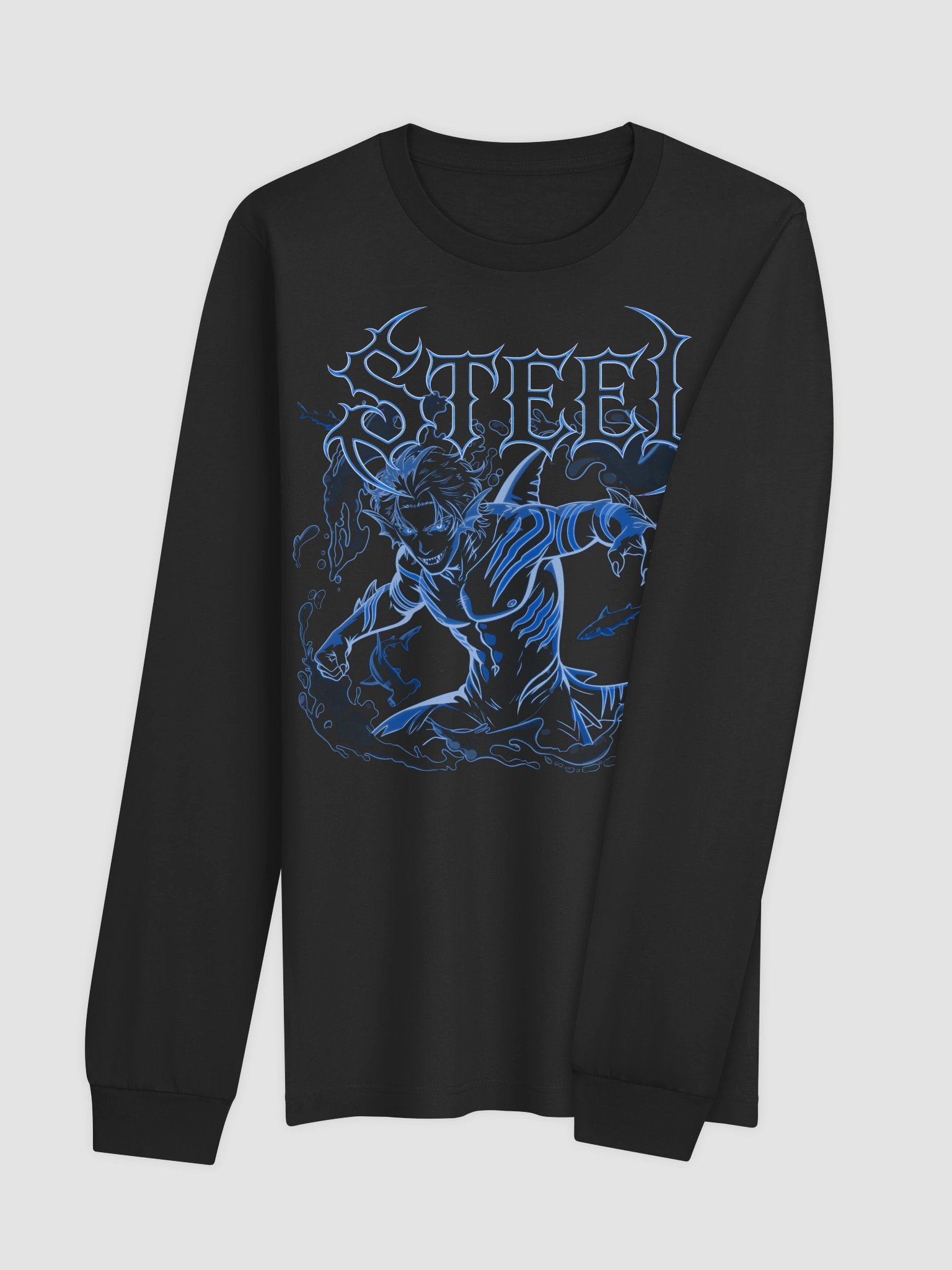 Steel The Truculent Shark - Long Sleeve product image (6)