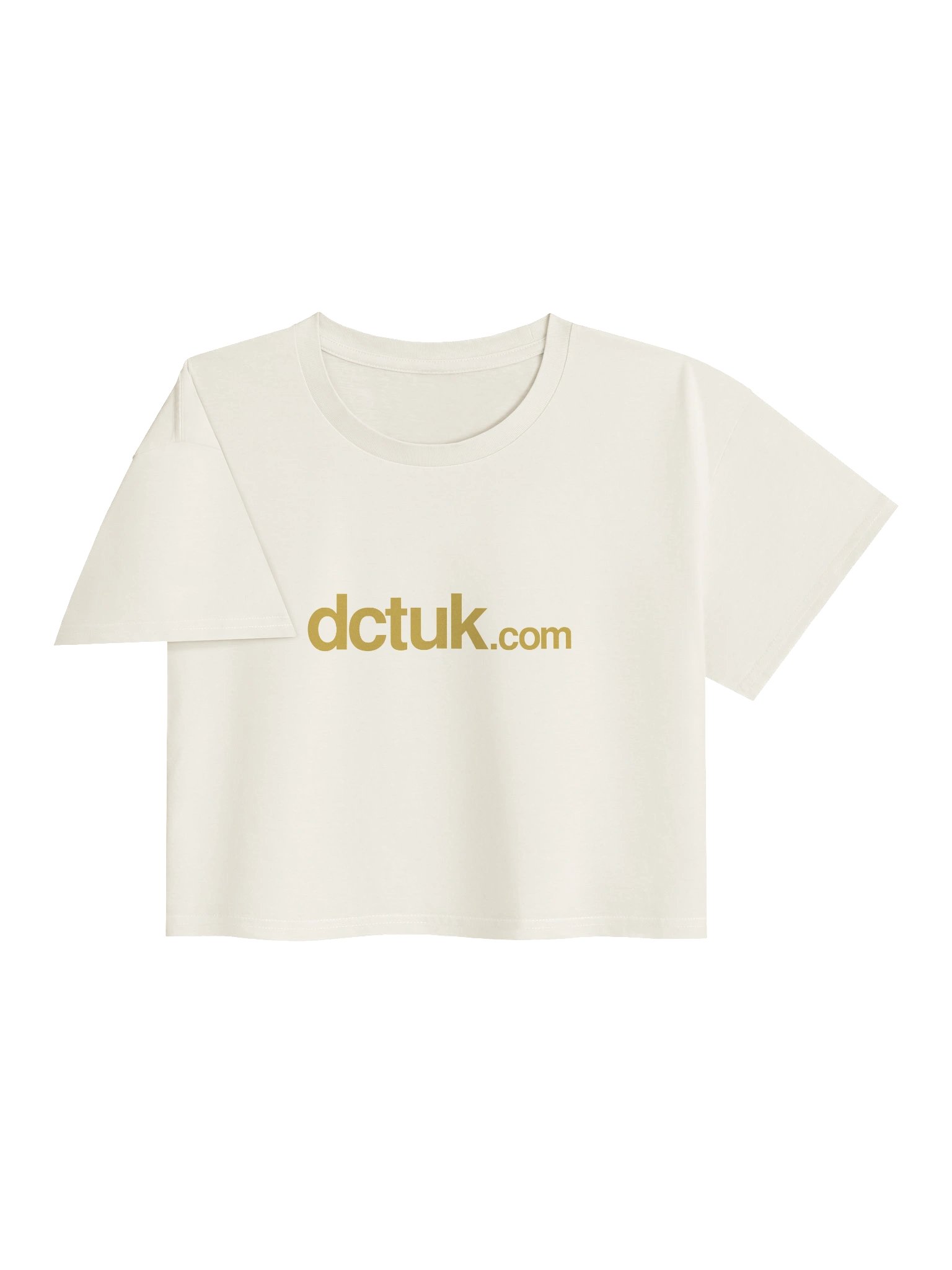 Women's DCTUK Crop Top Gold Logo product image (7)