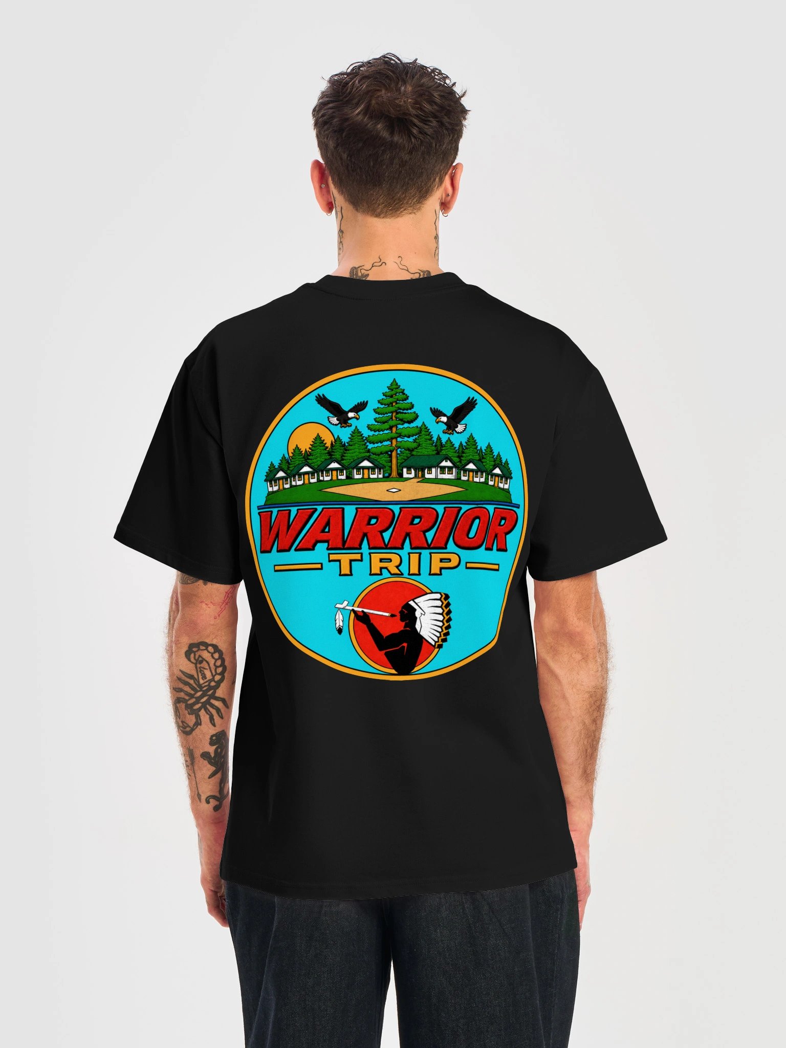 Warrior VIII Heavy Tee (Black) product image (2)
