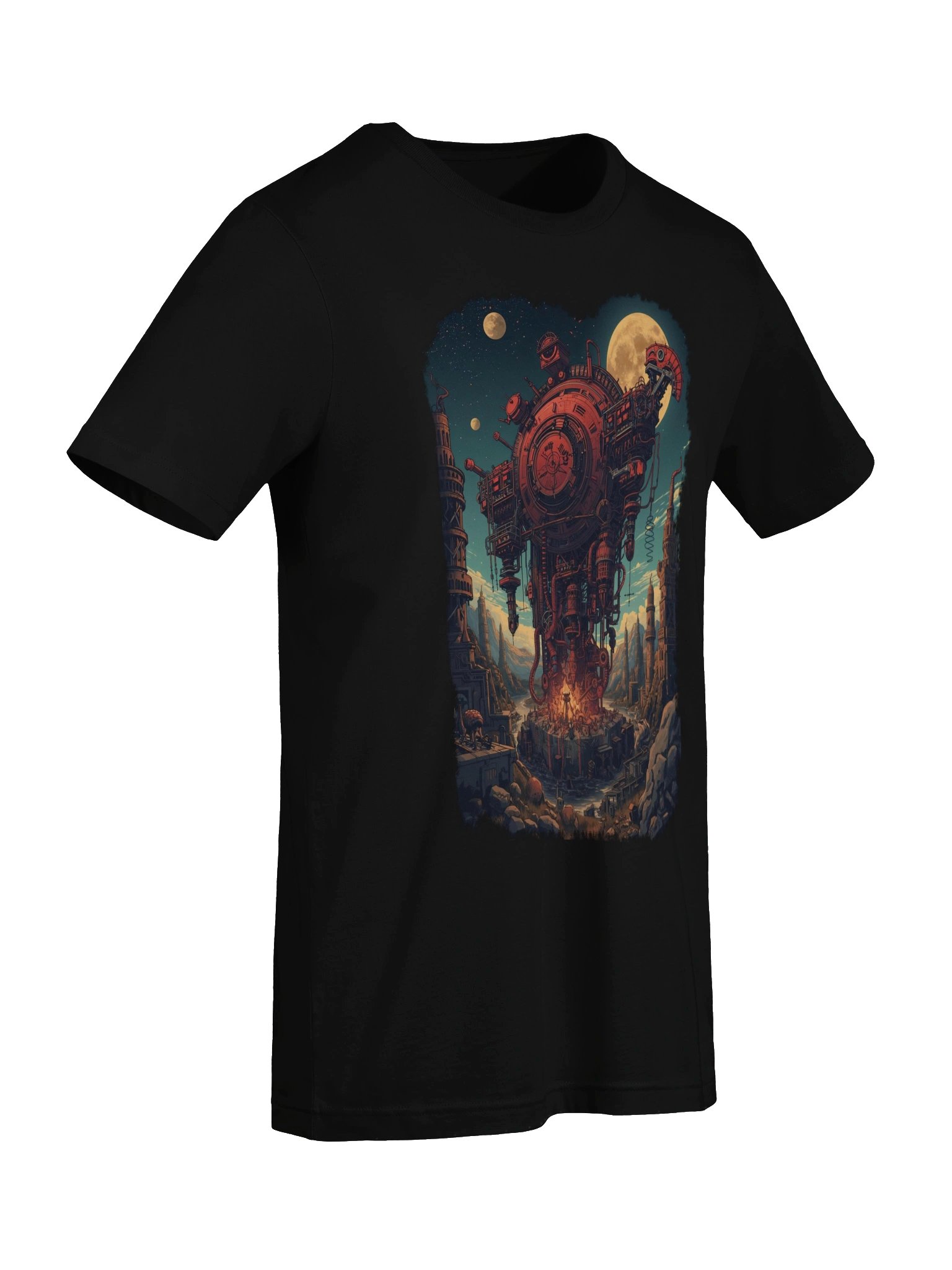 Retro-Futuristic Reactor Lightweight T-Shirt product image (2)