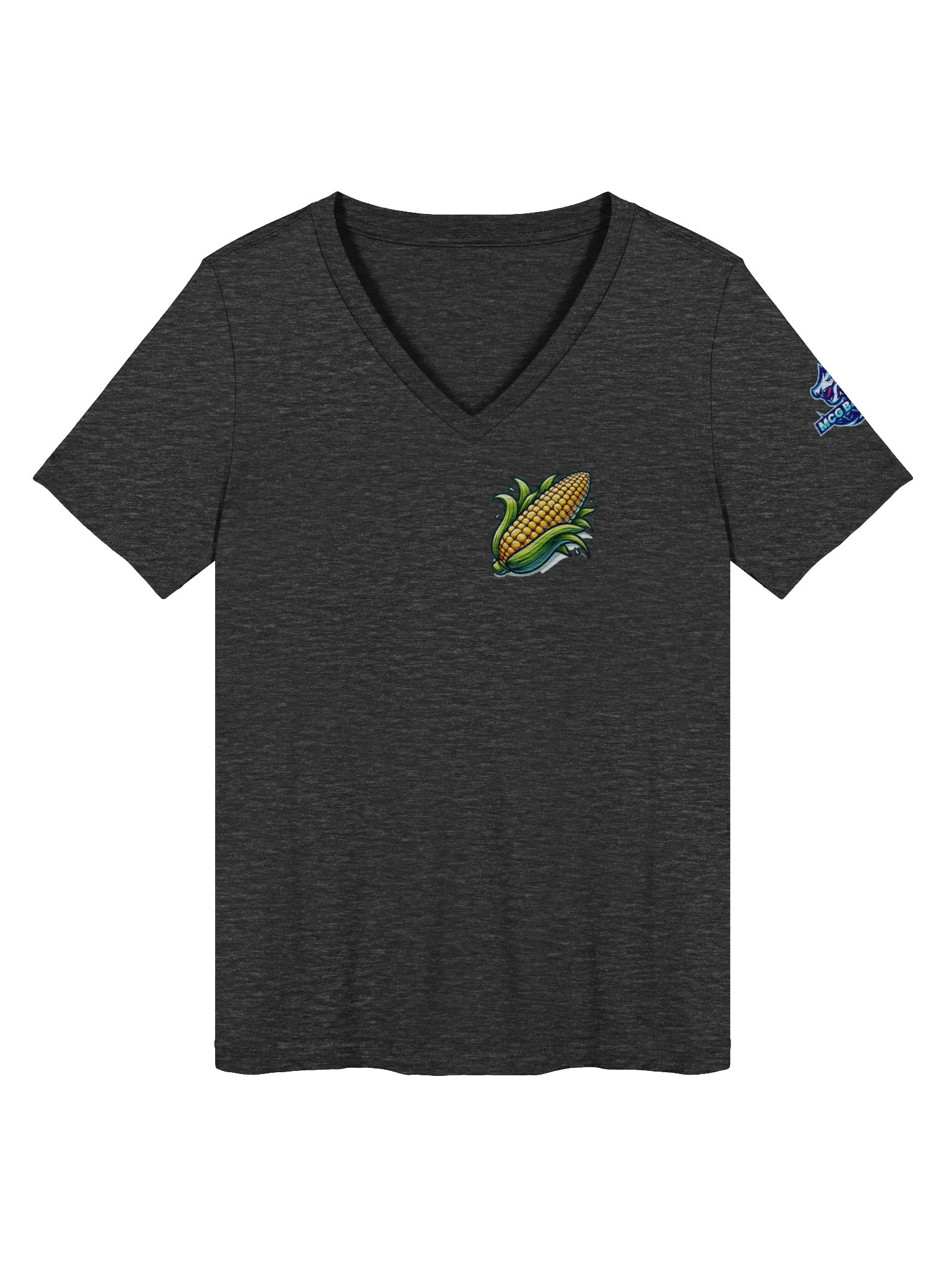 Ferocious Corn Women's V-Neck Tee product image (12)