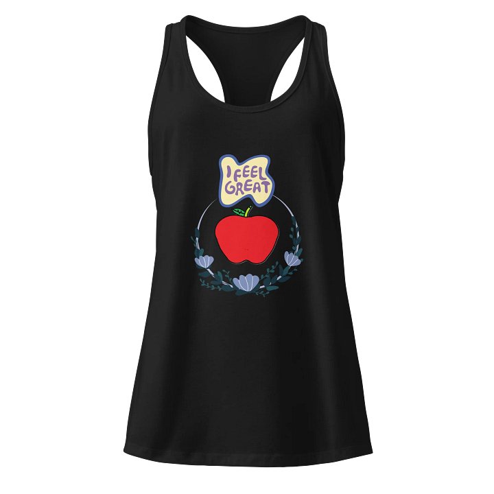 I Feel Great Women's Racerback Tank Top product image (1)