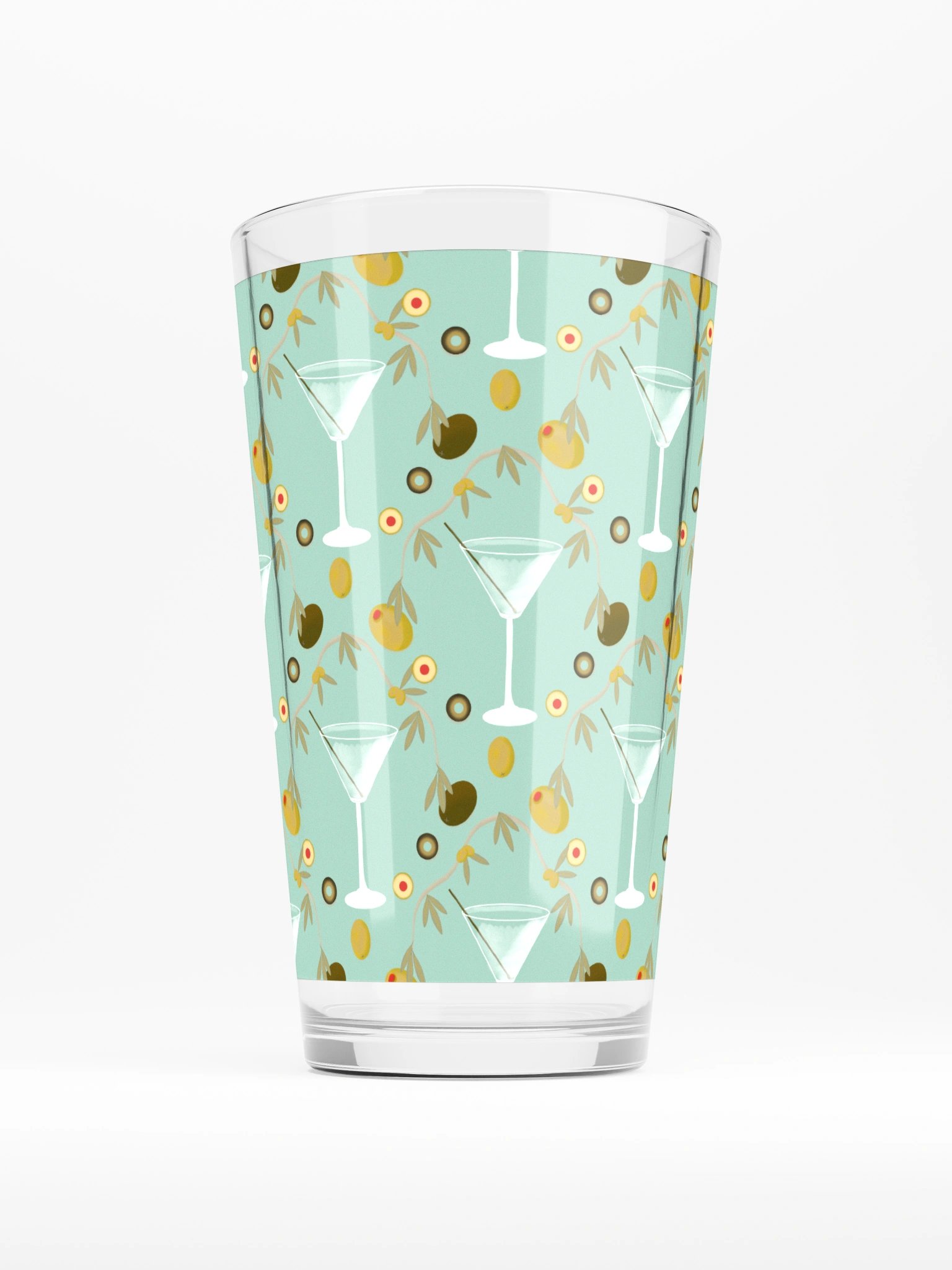 Diamond Martini Twist Shaker Pint Glass product image (7)