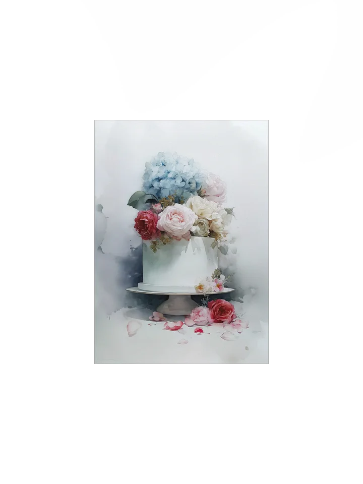 Powder Blue: Pastel Cake Bouquet product image (1)