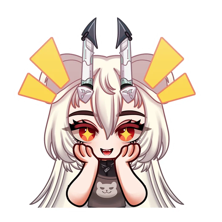 Lily Star Eyed Sticker product image (1)
