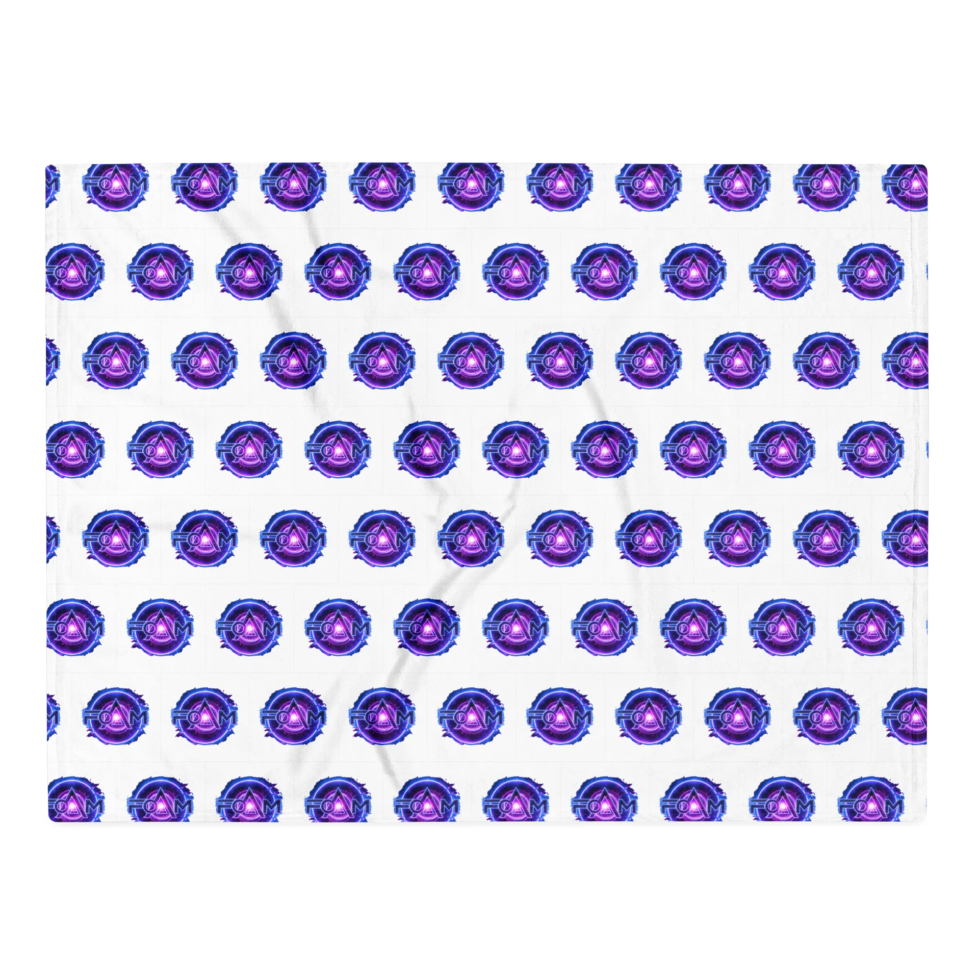 FoAM - original logo throw blanket product image (2)