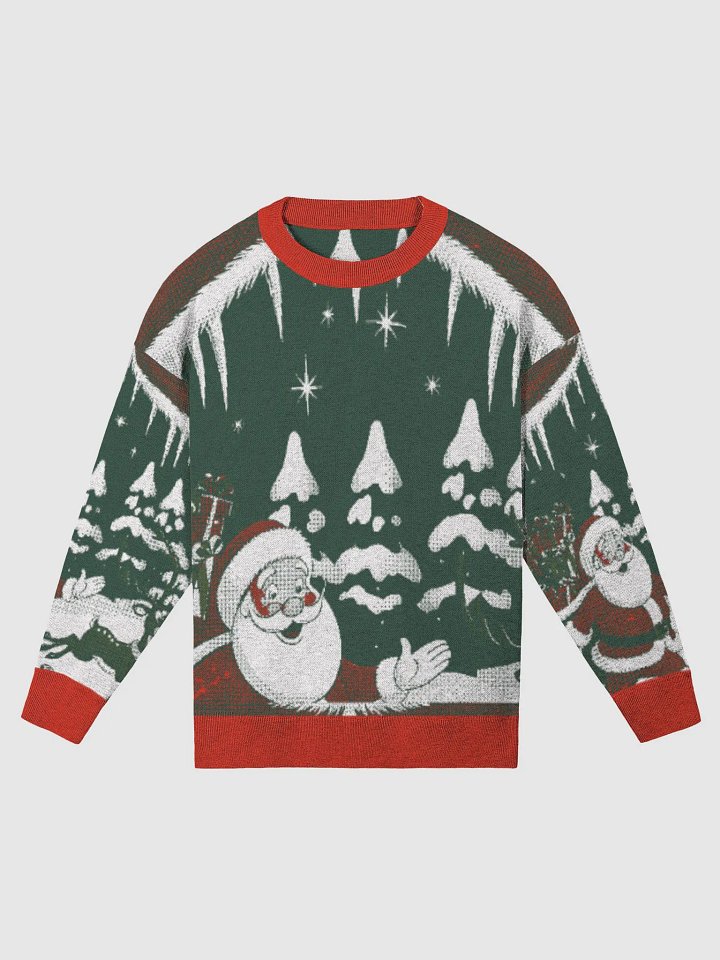 Santa's Winter Stroll Knitted Sweater product image (3)