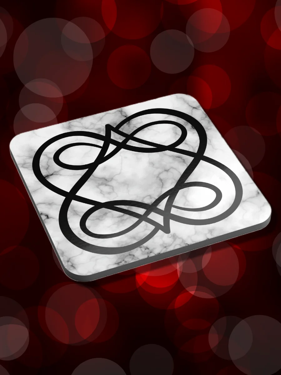 8Y White Marble Coaster product image (1)