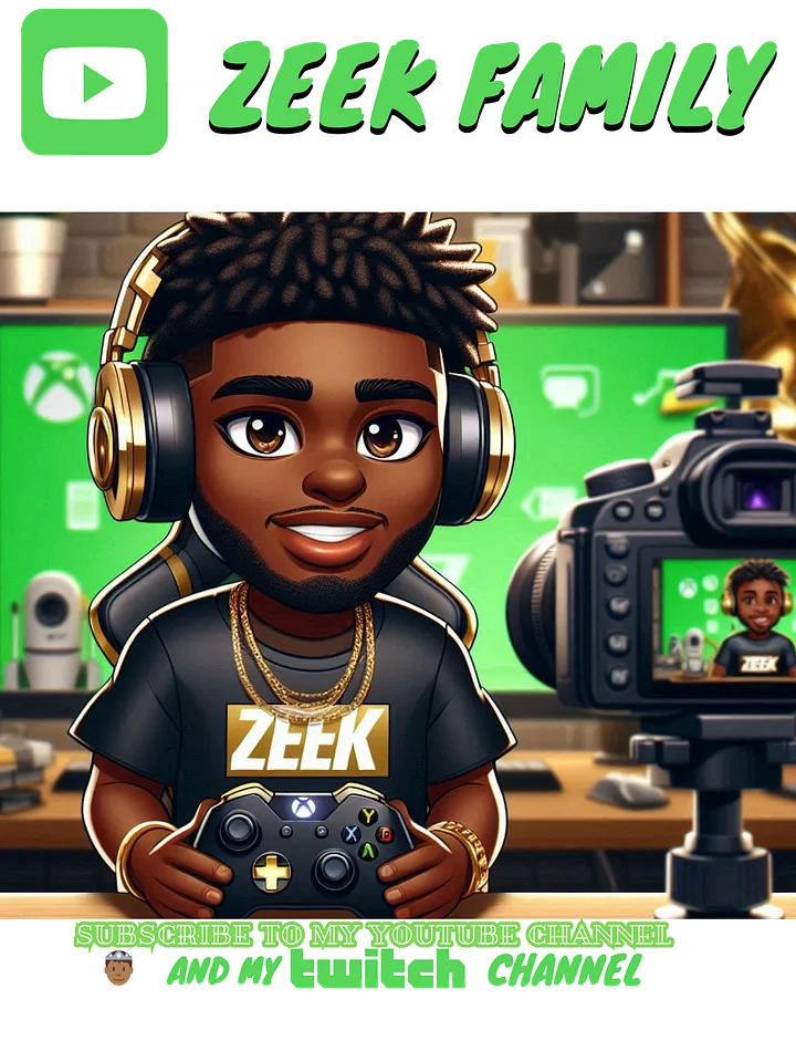Zeekfamily gaming tee product image (1)