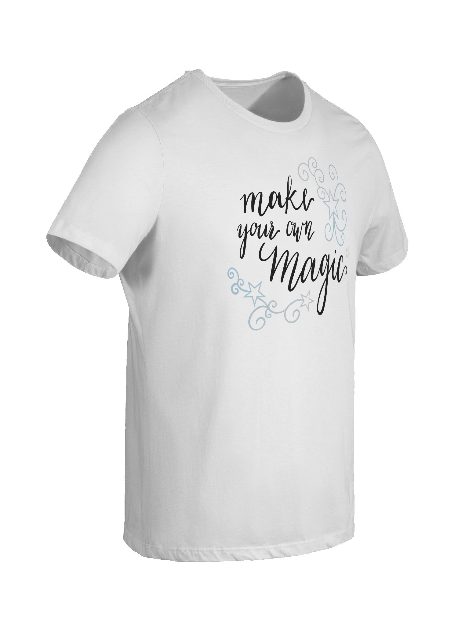 Make Your Own Magic Relaxed Fit T-Shirt Blue product image (8)