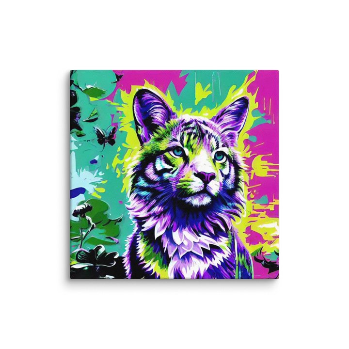 Cute Cat Digital Painting - v3 product image (1)