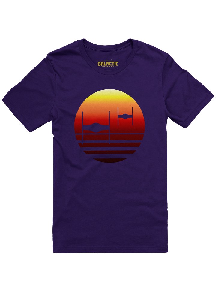 Tie-Fighter Sunset Tee product image (4)