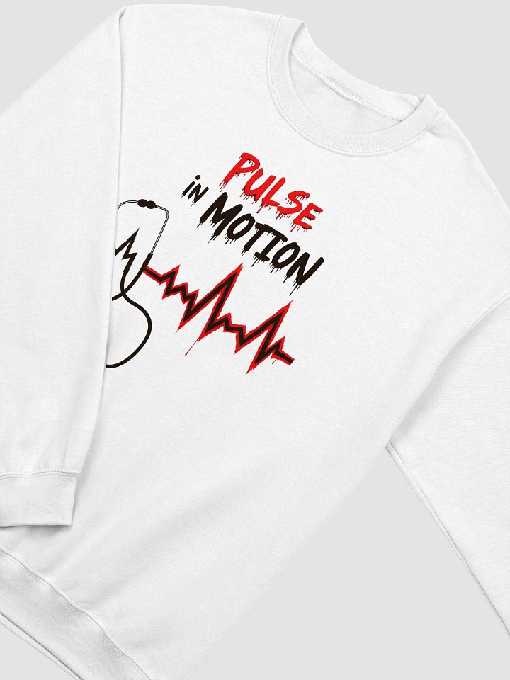 Pulse in Motion EKG Crewneck Sweatshirt product image (12)