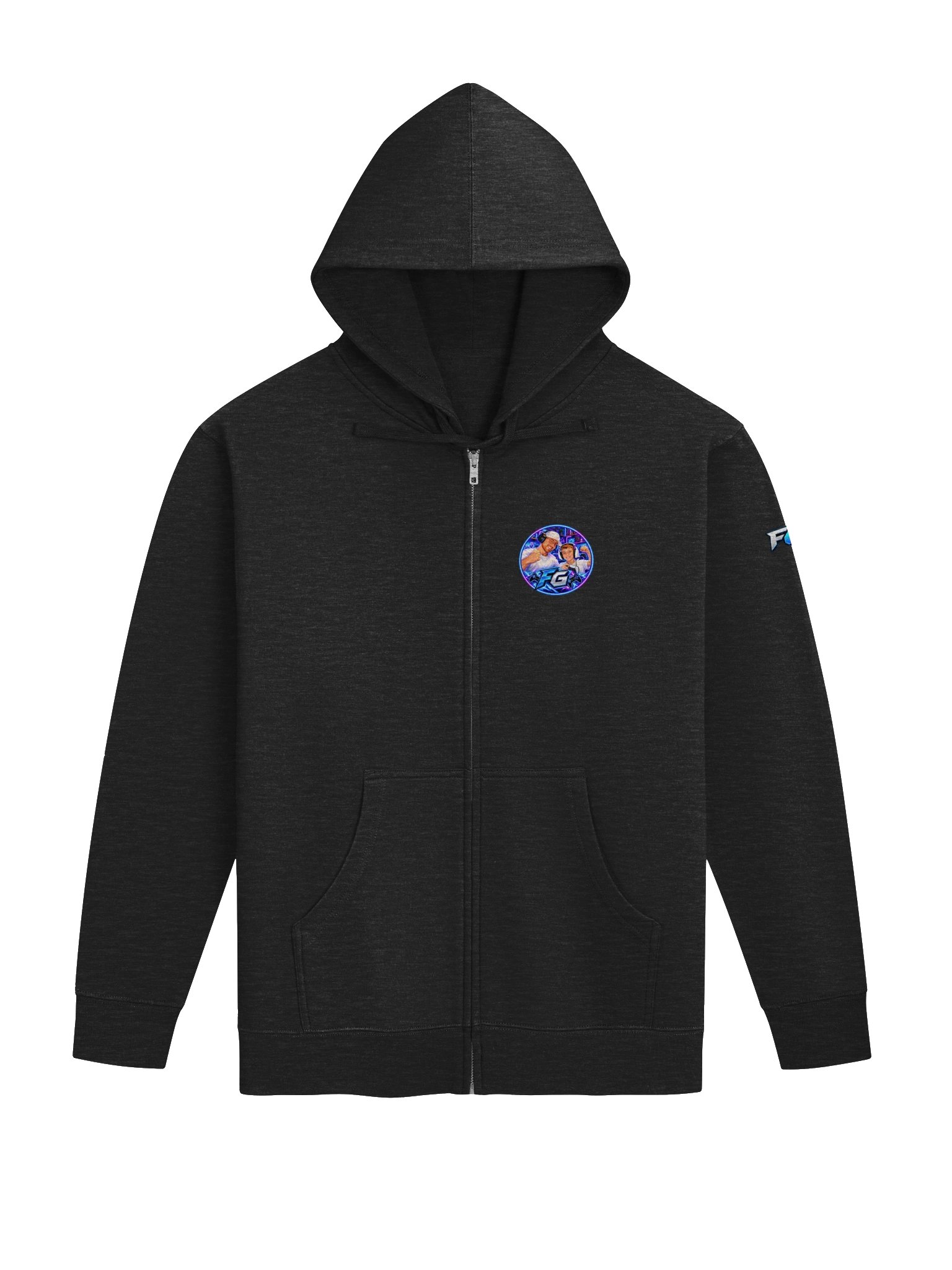 Zip up Hoody Freefalln Gamers product image (9)
