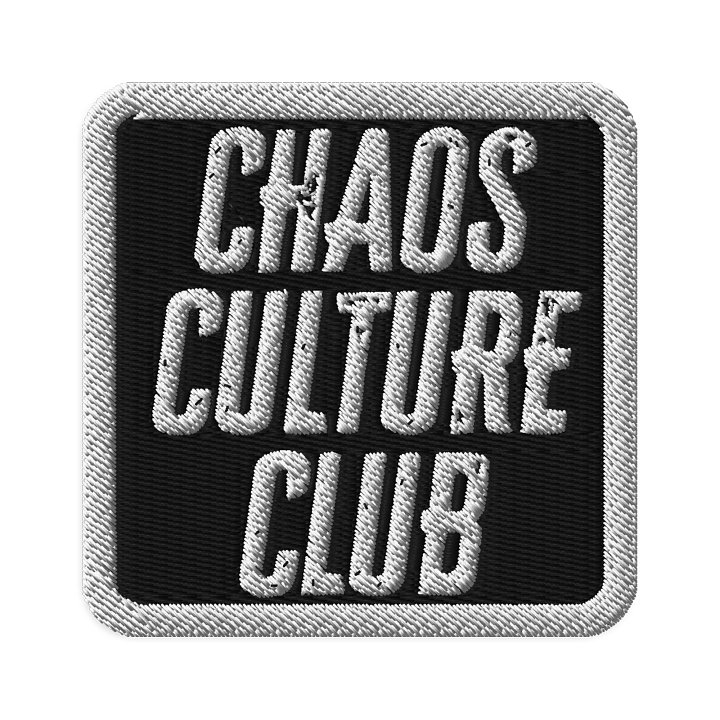 Chaos Culture Club Patch product image (1)