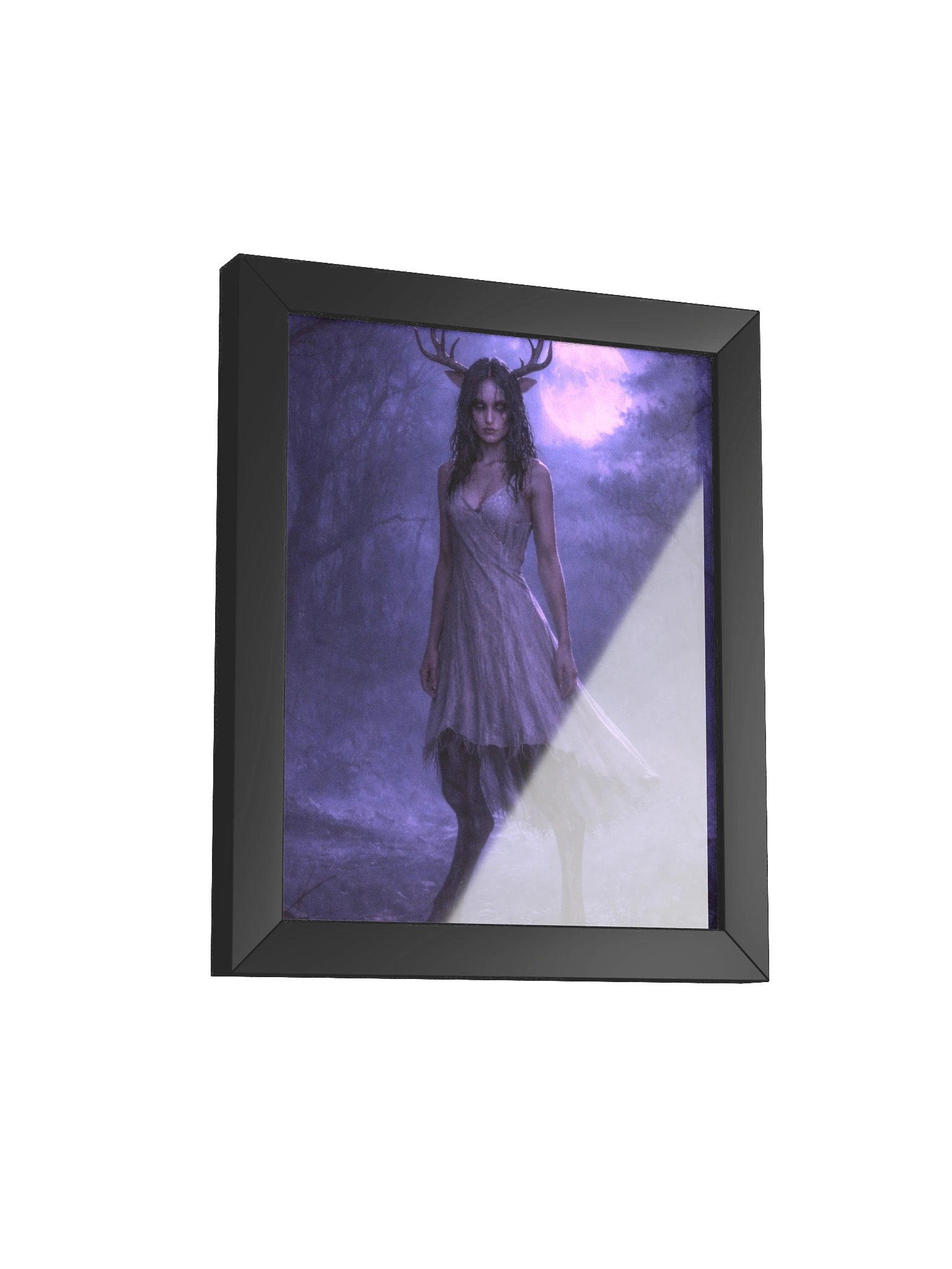 DEER WOMAN OF OKLAHOMA FRAMED PRINT product image (2)