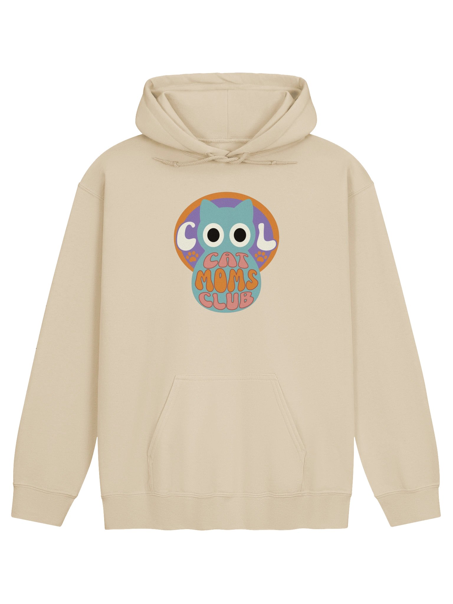 Cool Cat Moms Club 2 - Unisex Adult Hoodie product image (1)