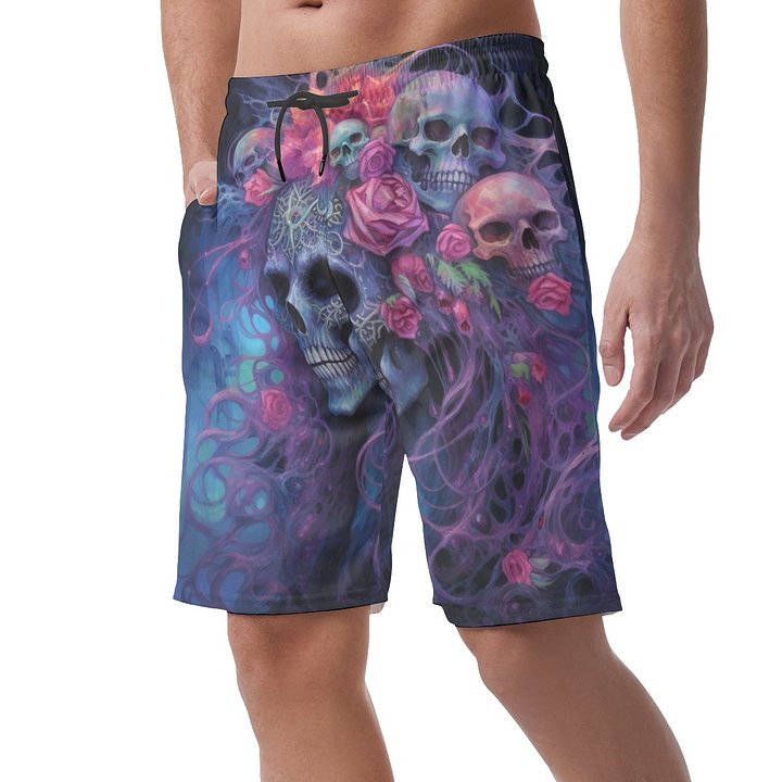 Men's Casual Short Pants/Men's Hawaiian Shirt With Pocket Bundle product image (2)