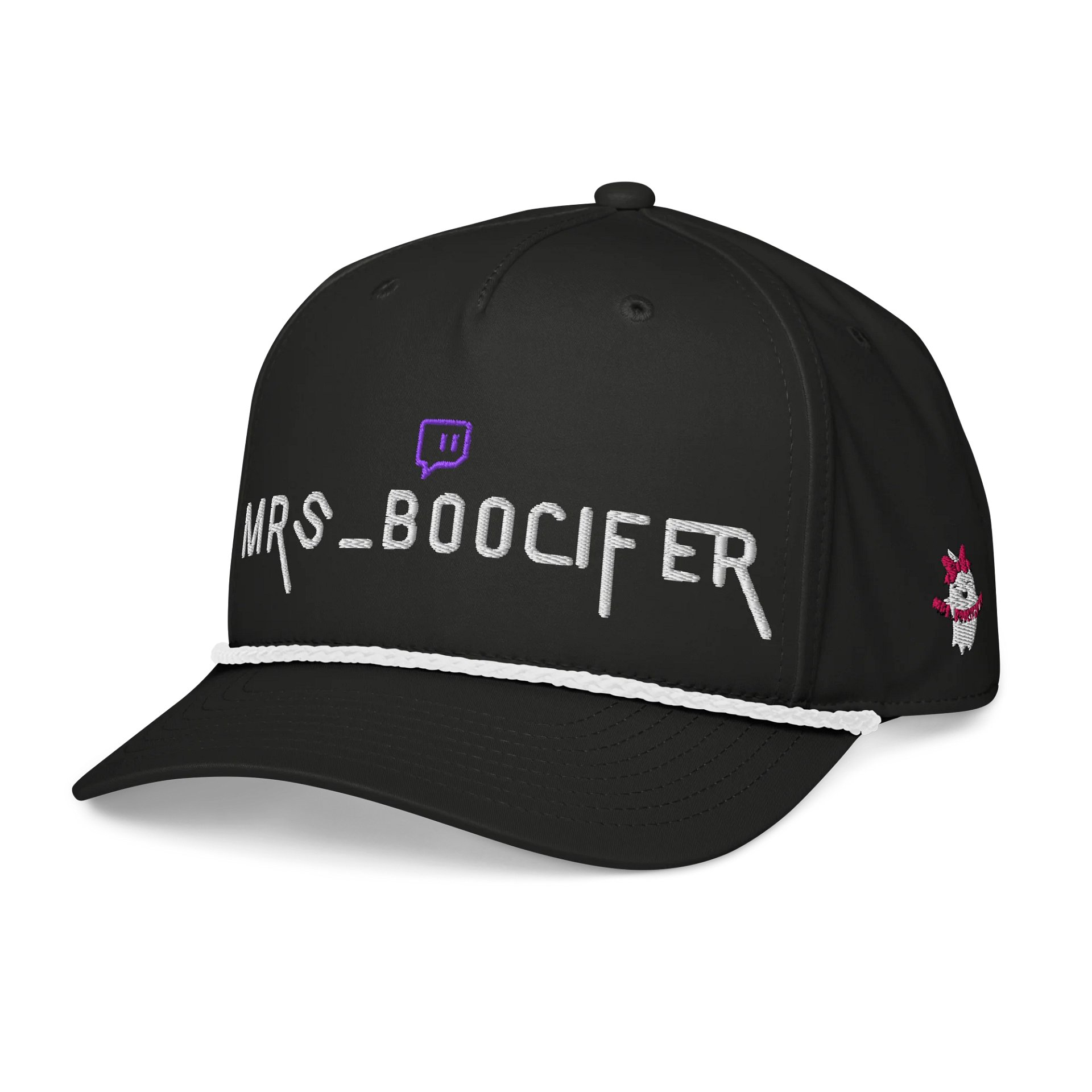 Mrs Boo Golf Hat -Black/White product image (2)
