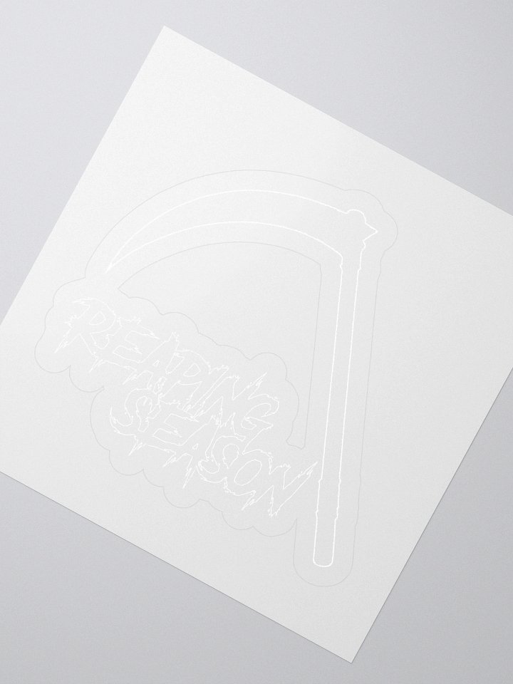 Sticker (White) product image (4)