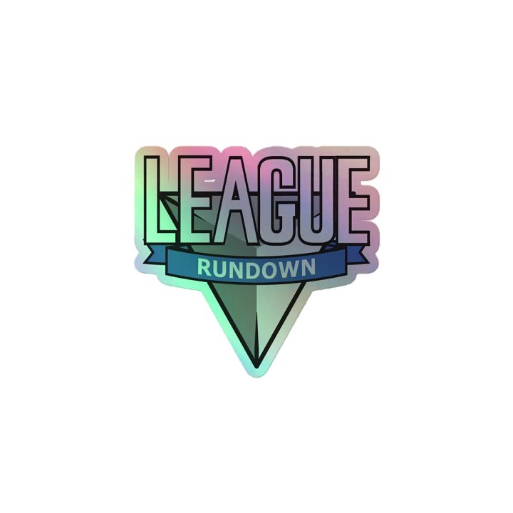 Rundown Logo Holographic Sticker product image (1)
