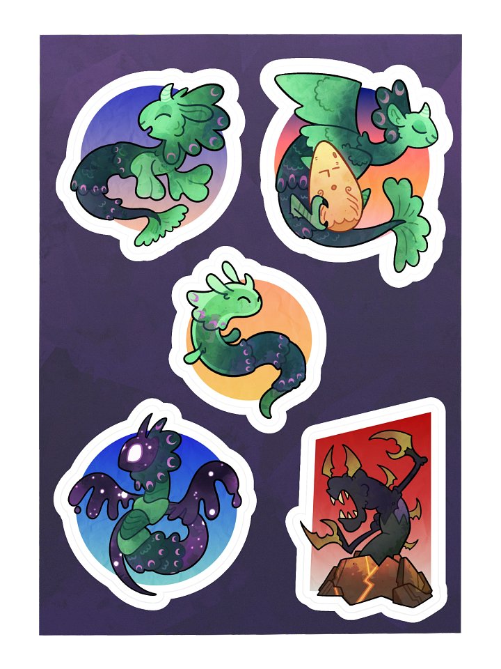 The Goddess of Everything Else Sticker sheet product image (1)