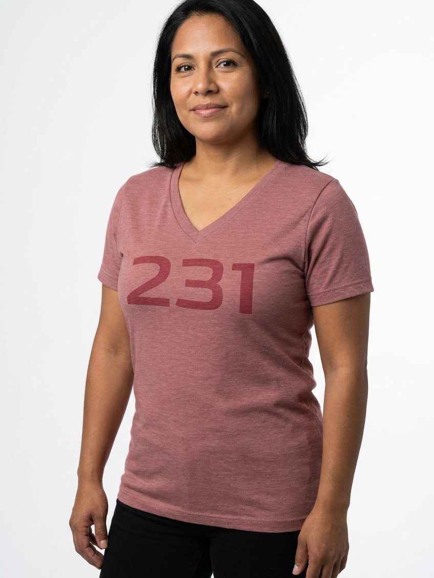 231 Relaxed V-Neck Tee product image (2)